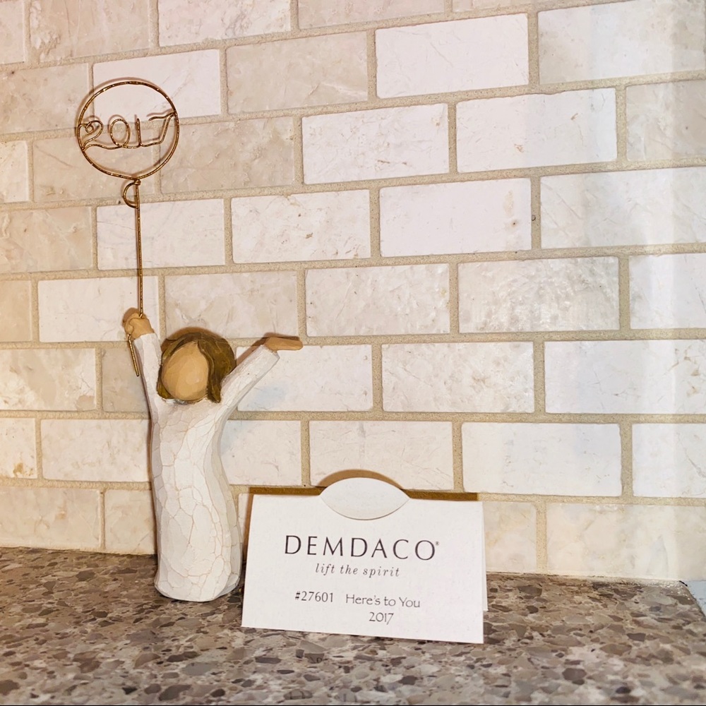 Willow Tree “Here’s to you” 2017 figurine